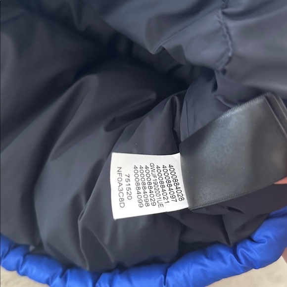 Men’s 1996 Retro Nuptse Jacket 700 Down Black Blue XL Winter Warm - Picture 7 of 15
